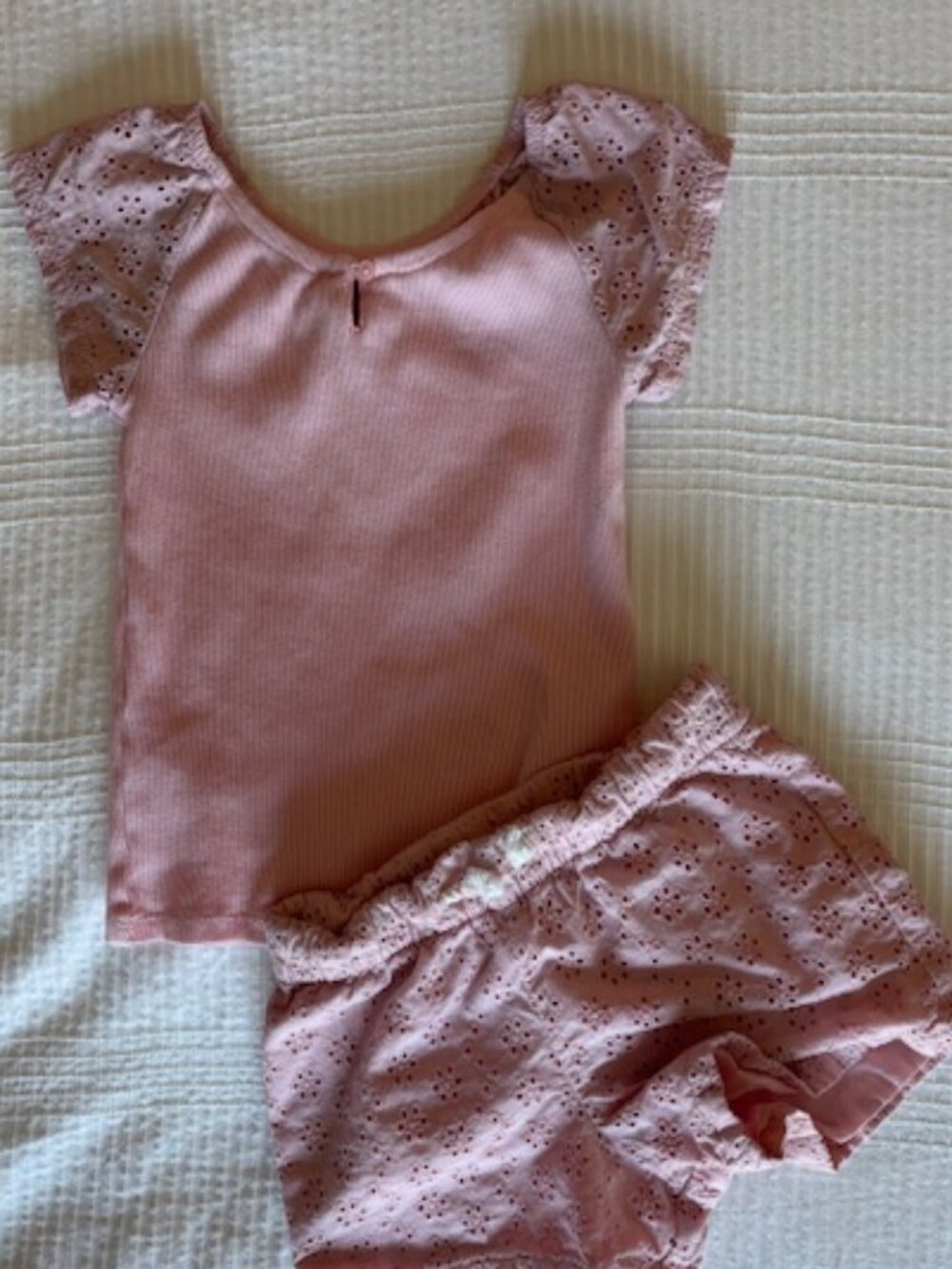 Carter's Girls Light Pink Two-Piece Set Size 6